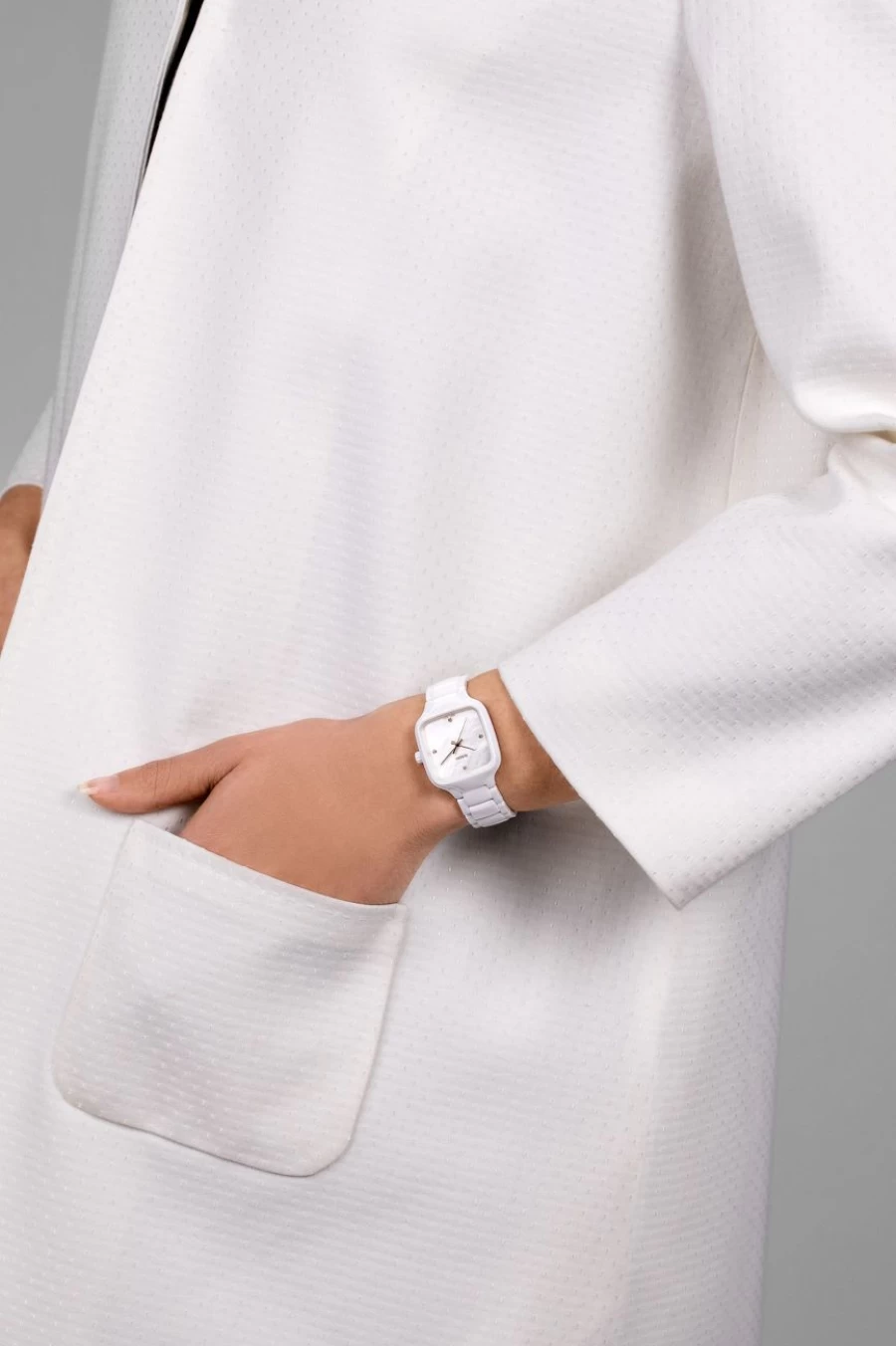 Rado True Square Light Diamonds Women's Watch