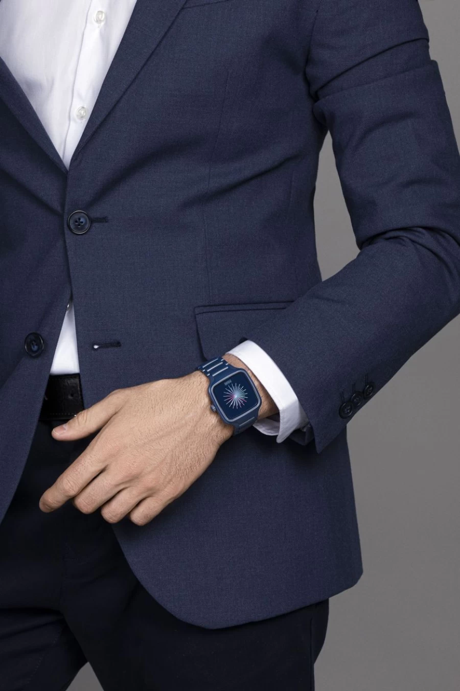 Rado True Square Coloured Men's Watch - Over The Abyss Design