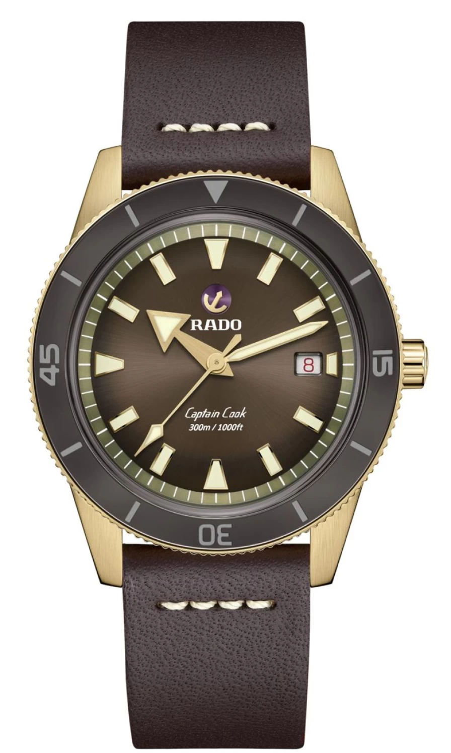 Rado Captain Cook Automatic Dark Bronze Men's Watch