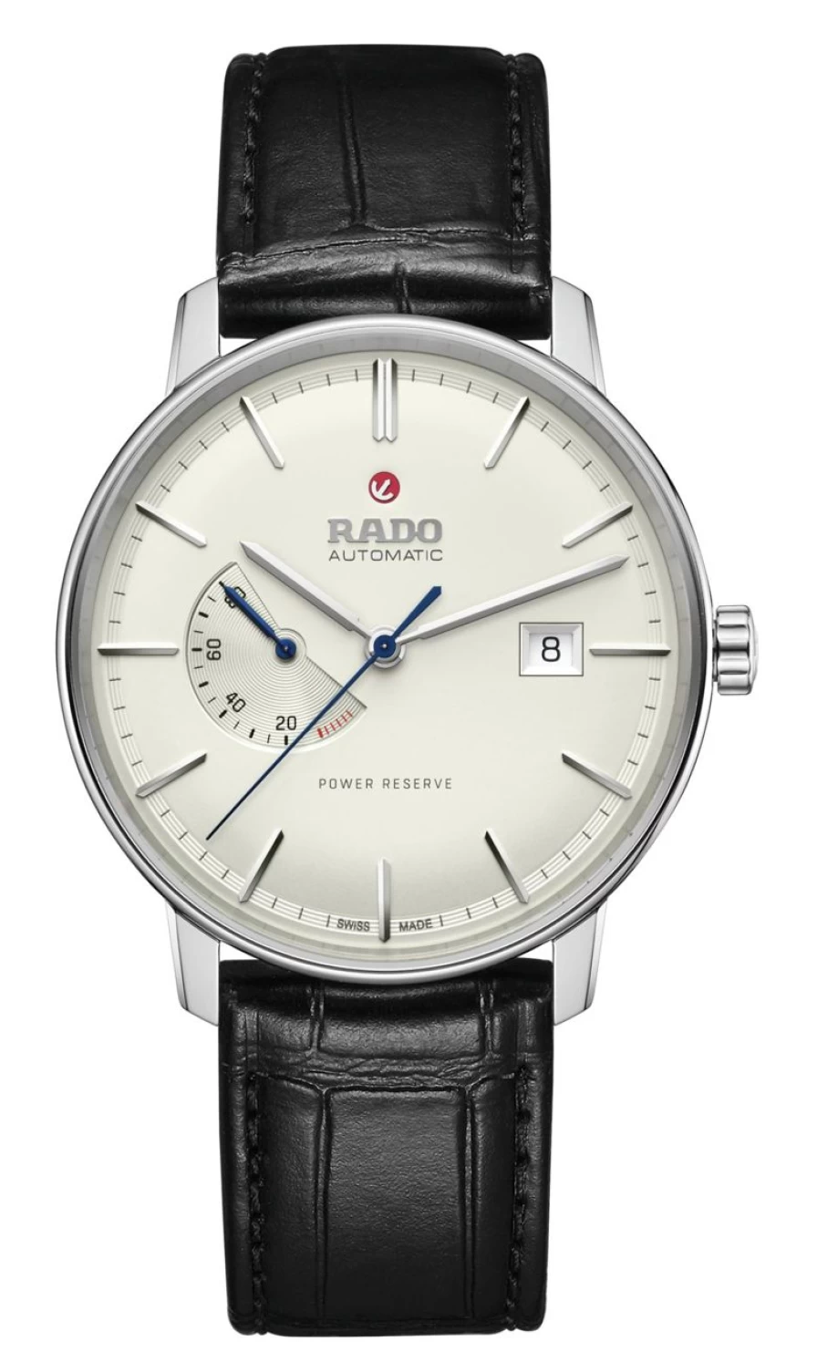 Rado Coupole Automatic Men's Watch with Power Reserve in Light Color