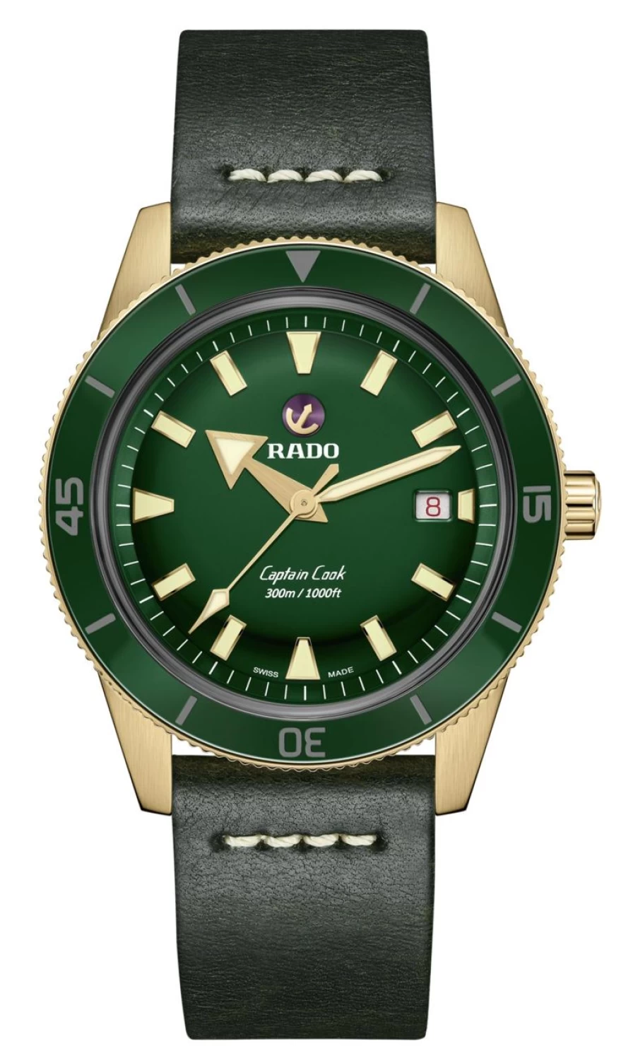 Rado Captain Cook Automatic Dark Bronze Men's Watch