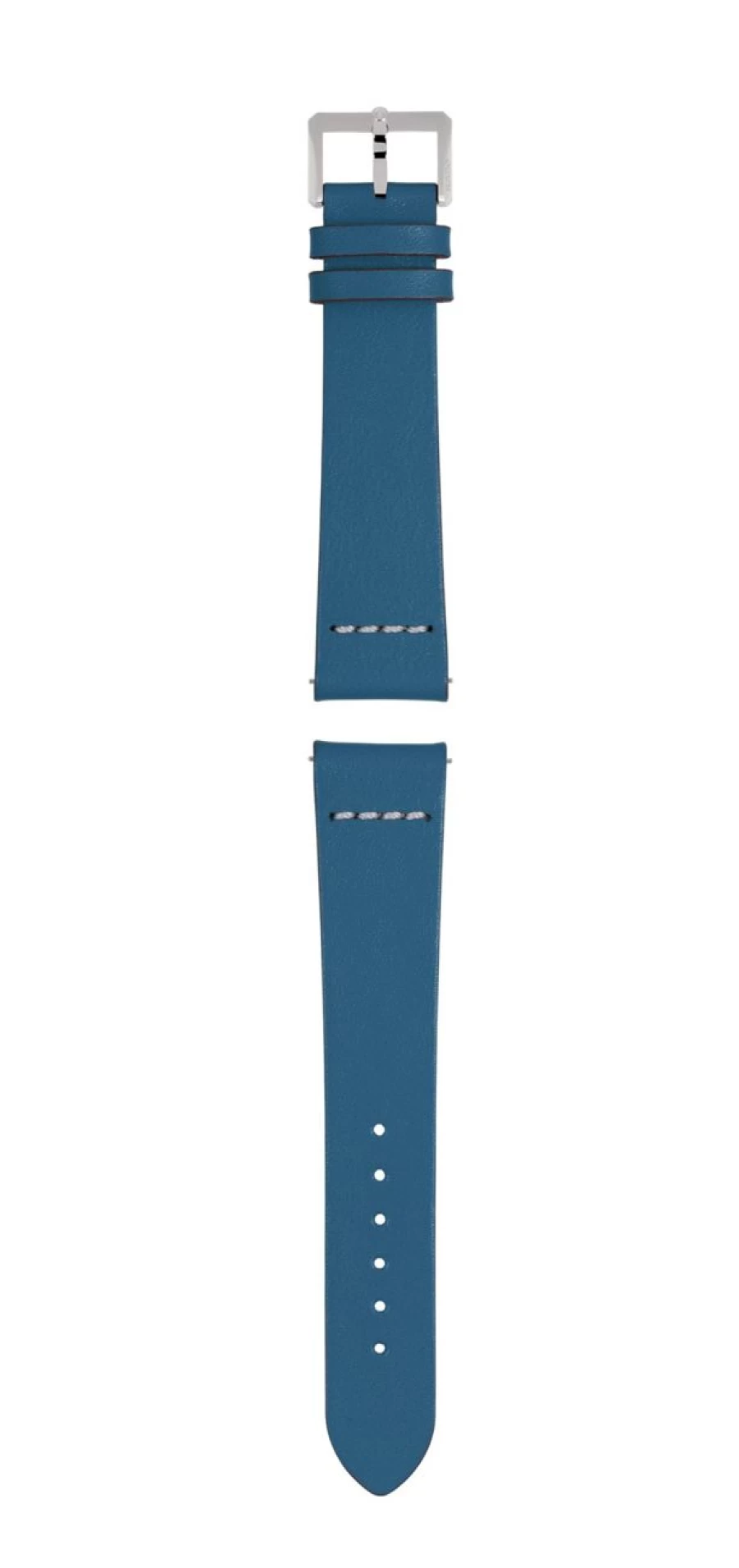 Rado Men's Blue Genuine Leather Strap Watch Band