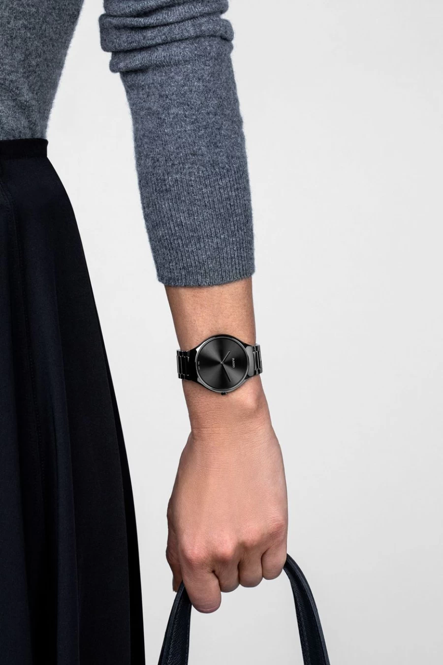 Rado True Round Thinline Dark Men's Watch